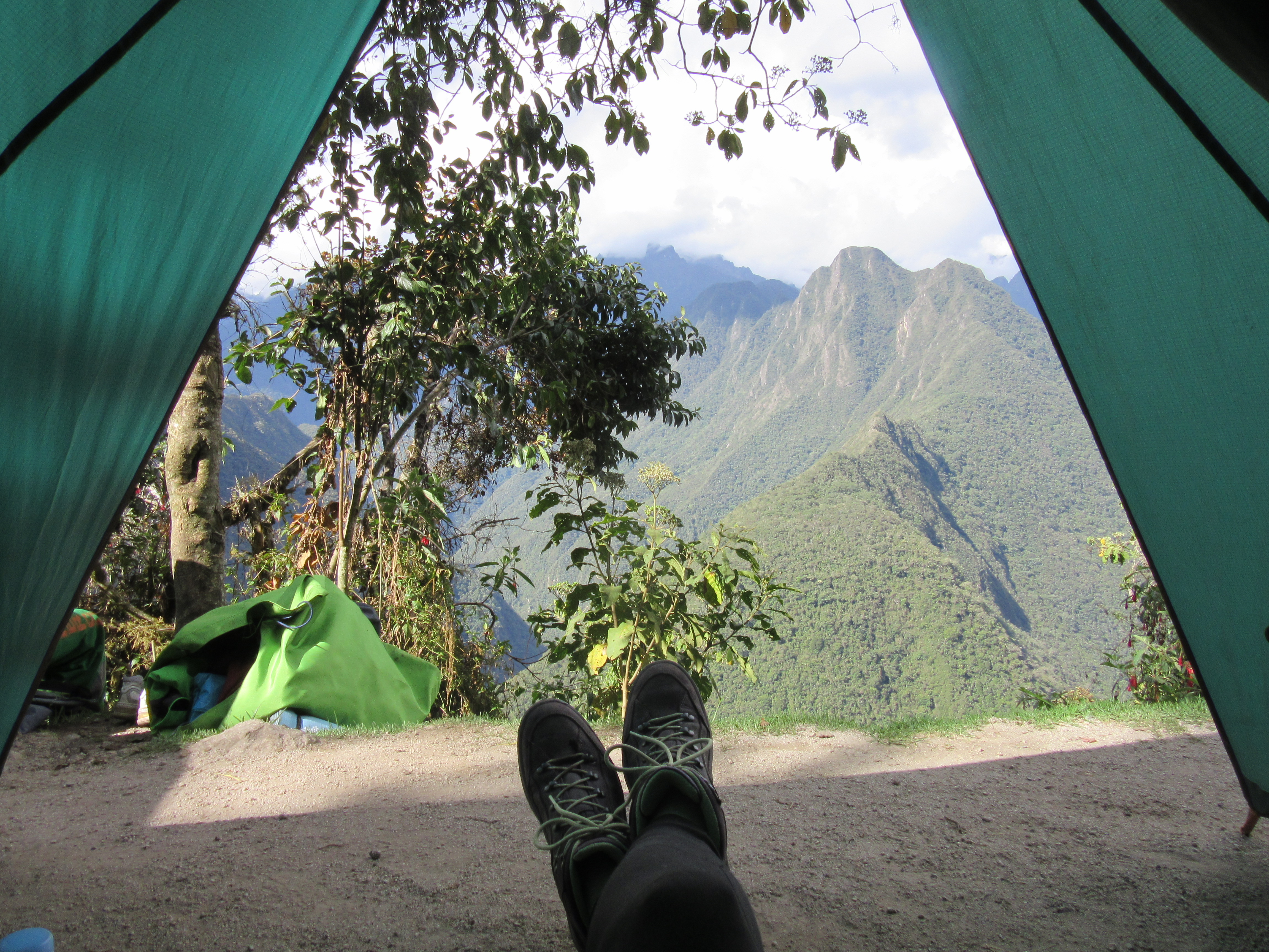 Inca Trail ervaringen slapen