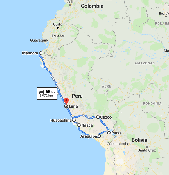Rondreis Peru