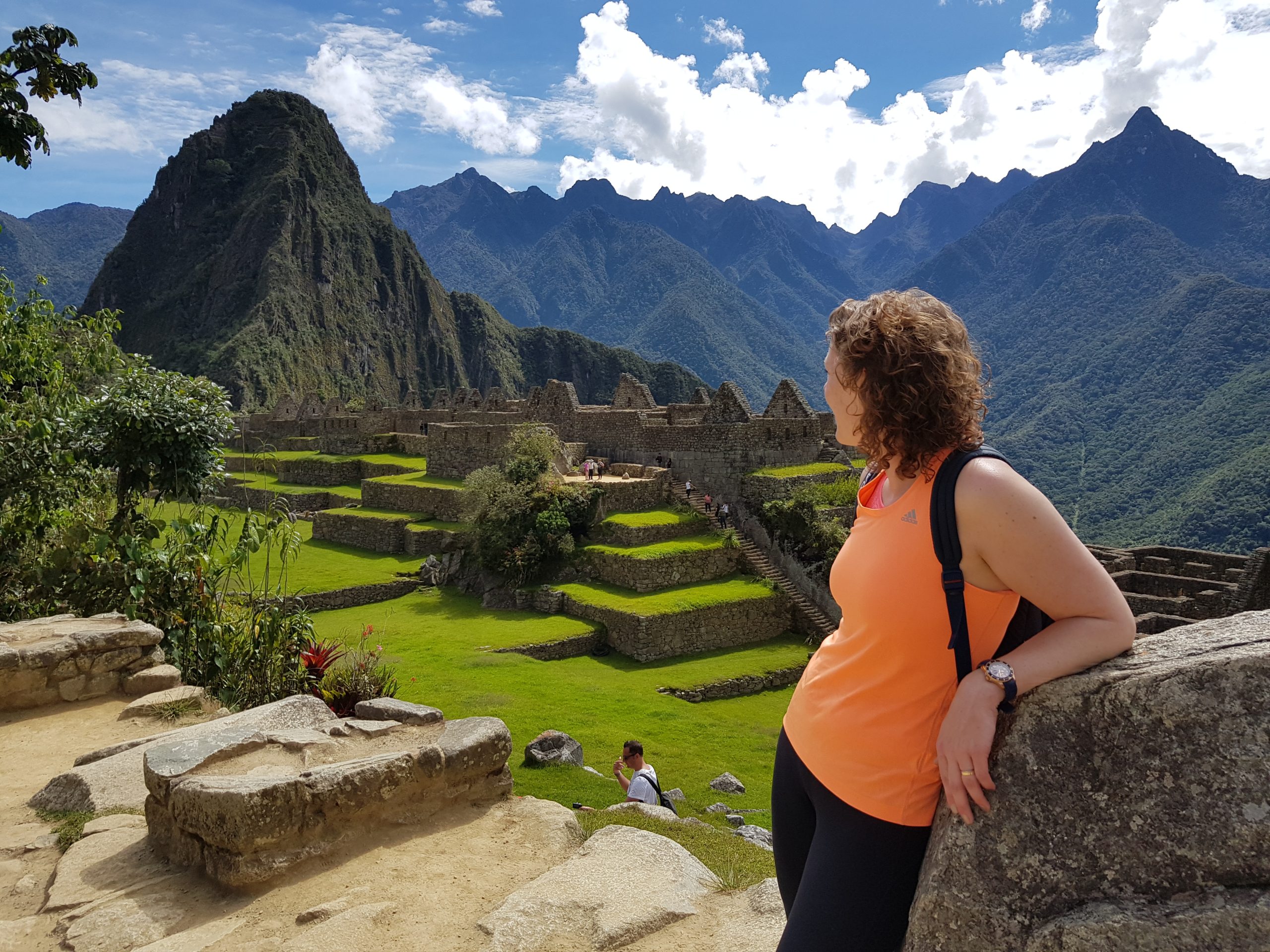 Jessie in Machu Picchu