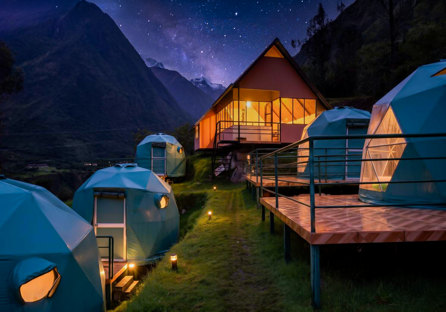 Salkantay Trail domes